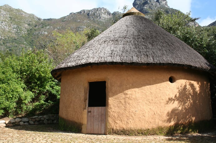 African Mud Hut